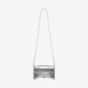 Damen-Geldbörse in Hourglass-Form mit Kette in Silber Damen-Geldbörse in Hourglass-Form mit Kette in Silber