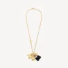 Damen-Halskette „Carousel Rodeo Collector“ in Gold/Schwarz