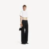 Damen-Handtasche „Hourglass“ XS in Schwarz Damen-Handtasche „Hourglass“ XS in Schwarz