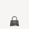 Damen-Handtasche „Hourglass“ XS in Storm Grey Damen-Handtasche „Hourglass“ XS in Storm Grey