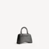 Damen-Handtasche „Hourglass“ XS in Storm Grey Damen-Handtasche „Hourglass“ XS in Storm Grey