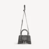 Damen-Handtasche „Hourglass“ XS in Storm Grey Damen-Handtasche „Hourglass“ XS in Storm Grey