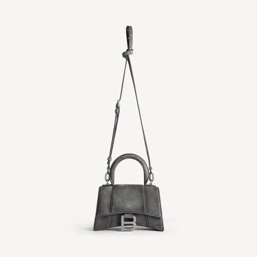 Damen-Handtasche „Hourglass“ XS in Storm Grey Damen-Handtasche „Hourglass“ XS in Storm Grey