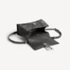Damen-Handtasche „Hourglass“ XS in Storm Grey Damen-Handtasche „Hourglass“ XS in Storm Grey