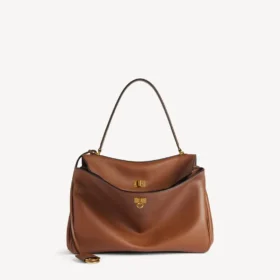 Damen-Handtasche „Rodeo“ in mittlerer Größe in der Farbe „New Tan“