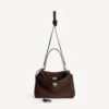 Damen-Handtasche „Rodeo“ klein in Hell-Espresso Damen-Handtasche „Rodeo“ klein in Hell-Espresso
