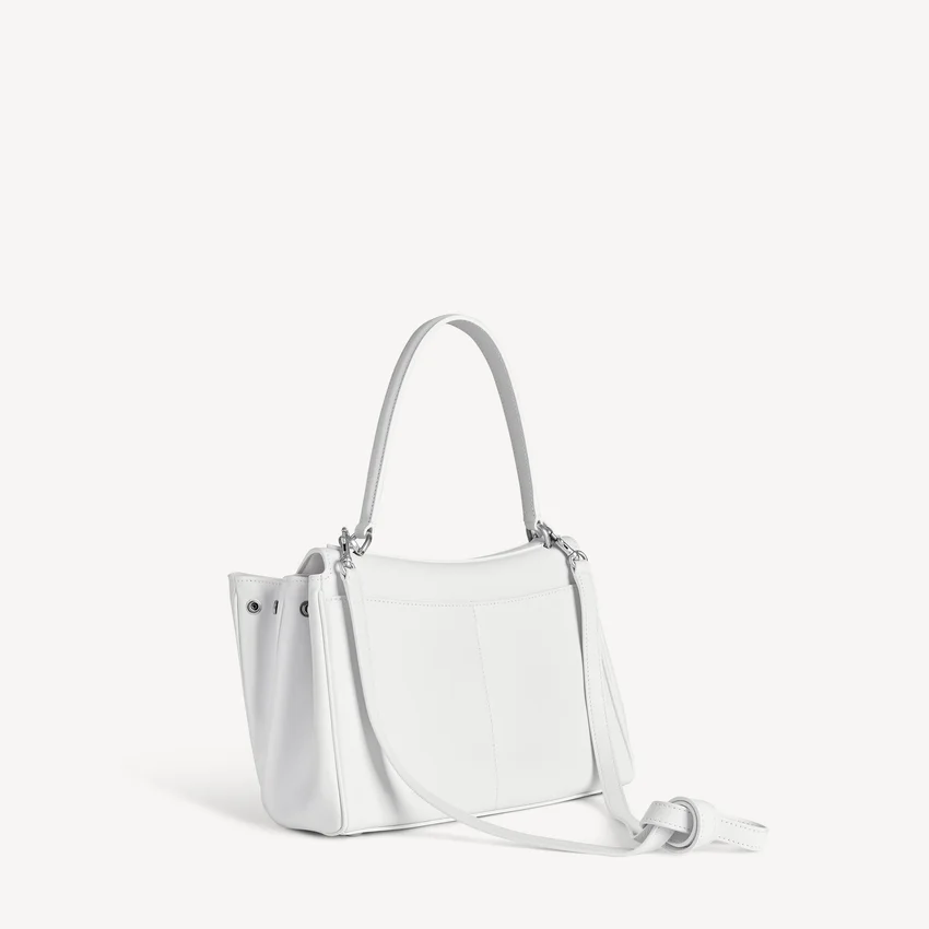 Damen-Handtasche „Rodeo“ klein in Optikweiß Damen-Handtasche „Rodeo“ klein in Optikweiß
