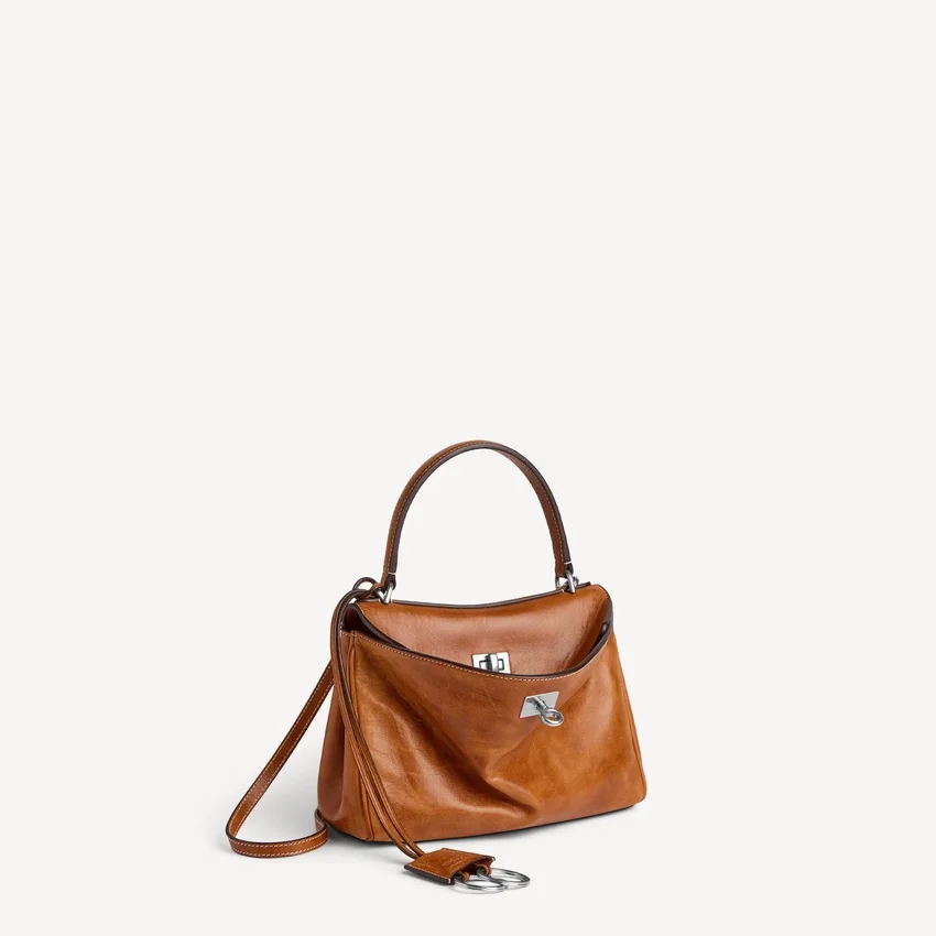 Damen-Handtasche „Rodeo“ Mini in hellbraunem Cowboy-Look Damen-Handtasche „Rodeo“ Mini in hellbraunem Cowboy-Look