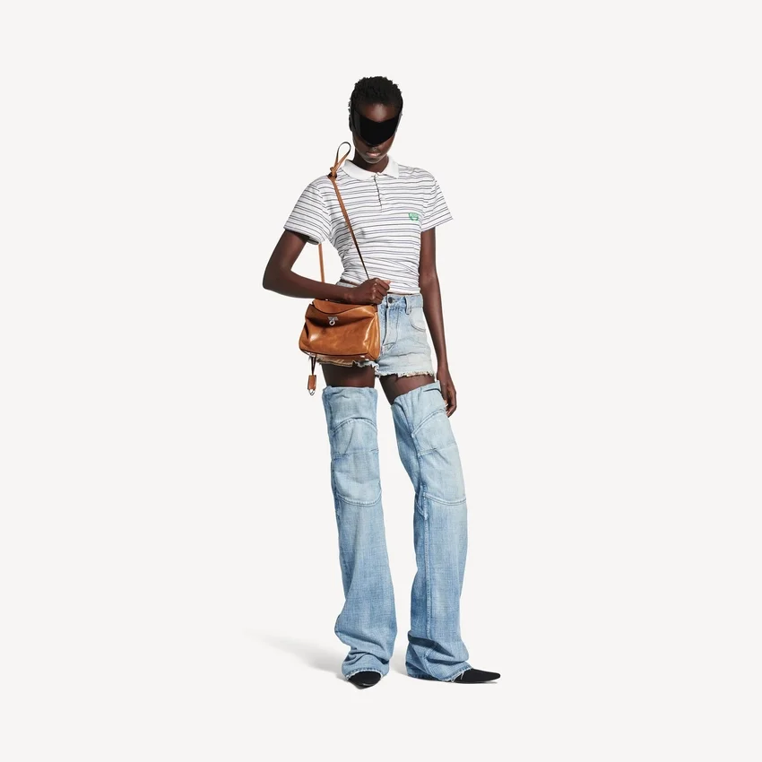 Damen-Handtasche „Rodeo“ Mini in hellbraunem Cowboy-Look Damen-Handtasche „Rodeo“ Mini in hellbraunem Cowboy-Look