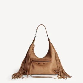 Damen-Hobo-Tasche „Le City“ in Mittelgröße, Farbe Camel Damen-Hobo-Tasche „Le City“ in Mittelgröße, Farbe Camel