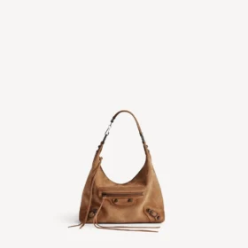 Damen-Hobo-Tasche „Le City“ klein in Camel Damen-Hobo-Tasche „Le City“ klein in Camel
