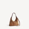Damen-Hobo-Tasche „Le City“ klein in Camel Damen-Hobo-Tasche „Le City“ klein in Camel