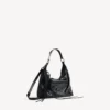Damen-Hobo-Tasche „Le City“ klein in Schwarz Damen-Hobo-Tasche „Le City“ klein in Schwarz