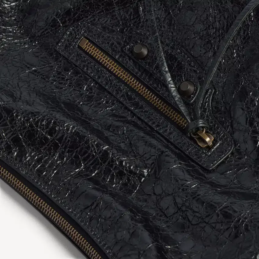Damen-Hobo-Tasche „Le City“ klein in Schwarz Damen-Hobo-Tasche „Le City“ klein in Schwarz