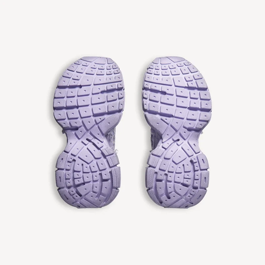 Damen-Pantolette „Check“ in 3XL, lila Damen-Pantolette „Check“ in 3XL, lila