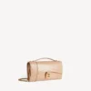 Damen-Pochette in Hourglass-Form mit Kette in Nude Damen-Pochette in Hourglass-Form mit Kette in Nude