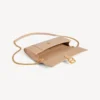 Damen-Pochette in Hourglass-Form mit Kette in Nude Damen-Pochette in Hourglass-Form mit Kette in Nude