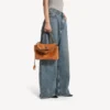 Damen-Rodeo-Handtasche, klein, in hellbraunem Cowboy-Look Damen-Rodeo-Handtasche, klein, in hellbraunem Cowboy-Look