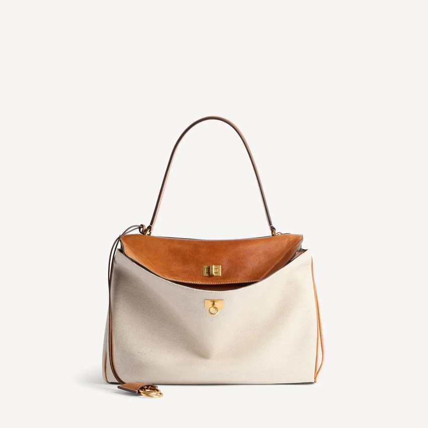 Damen-Rodeo-Handtasche, mittelgroß, in Beige/Hellbraun im Cowboy-Stil Damen-Rodeo-Handtasche, mittelgroß, in Beige/Hellbraun im Cowboy-Stil