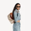 Damen-Rodeo-Handtasche, mittelgroß, in Beige/Hellbraun im Cowboy-Stil Damen-Rodeo-Handtasche, mittelgroß, in Beige/Hellbraun im Cowboy-Stil