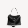 Damen-Rodeo-Handtasche, mittelgroß, in Schwarz Damen-Rodeo-Handtasche, mittelgroß, in Schwarz