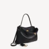 Damen-Rodeo-Handtasche, mittelgroß, in Schwarz