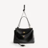 Damen-Rodeo-Handtasche, mittelgroß, in Schwarz