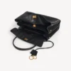 Damen-Rodeo-Handtasche, mittelgroß, in Schwarz