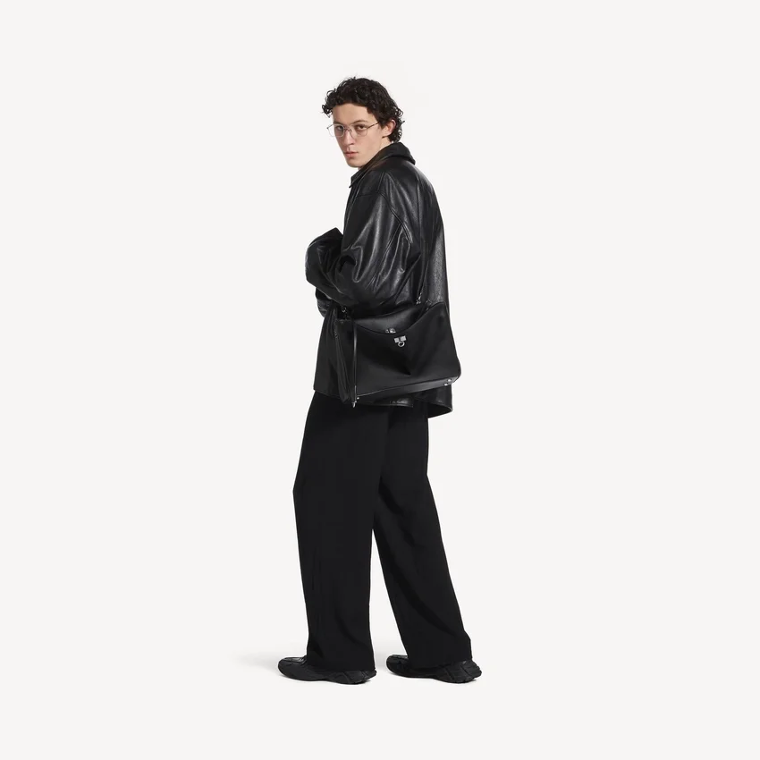 Damen-Rodeo-Handtasche, mittelgroß, in Schwarz Damen-Rodeo-Handtasche, mittelgroß, in Schwarz