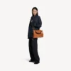 Damen-Rodeo-Handtasche, mittelgroß, in Tan Cowboy