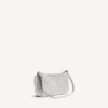 Damen-Rodeo-Sling-Pochette mit Strasssteinen in Rauchgrau Damen-Rodeo-Sling-Pochette mit Strasssteinen in Rauchgrau