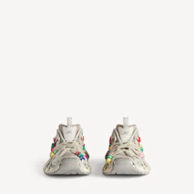 Damen-Sneaker „3XL Extreme Lace“ in den Farben Eggshell/Multicolor