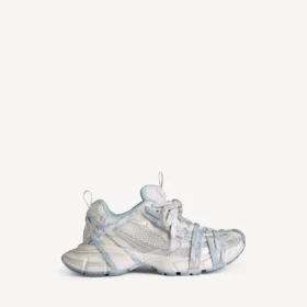 Damen-Sneaker „3XL Extreme Laces Logo“ in Weiß/Creme/Hellblau