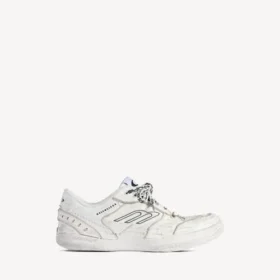 Damen-Sneaker „Hamptons“ in weiß mit mittlerem Used-Look
