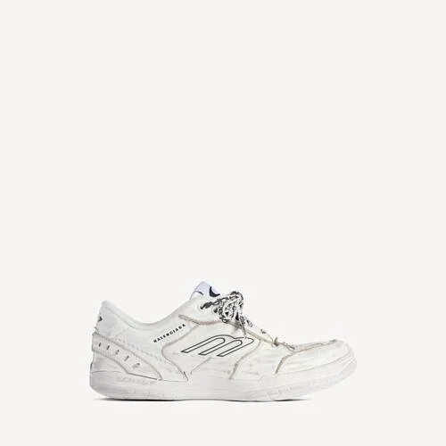 Damen-Sneaker „Hamptons“ in weiß mit mittlerem Used-Look Damen-Sneaker „Hamptons“ in weiß mit mittlerem Used-Look