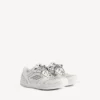Damen-Sneaker „Hamptons“ in weiß mit mittlerem Used-Look Damen-Sneaker „Hamptons“ in weiß mit mittlerem Used-Look