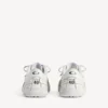 Damen-Sneaker „Hamptons“ in weiß mit mittlerem Used-Look Damen-Sneaker „Hamptons“ in weiß mit mittlerem Used-Look