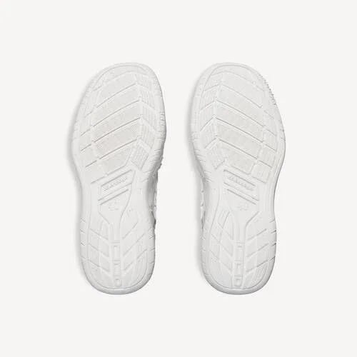 Damen-Sneaker „Hamptons“ in weiß mit mittlerem Used-Look Damen-Sneaker „Hamptons“ in weiß mit mittlerem Used-Look