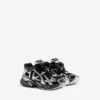 Herren-Sneaker in Schwarz/Silber