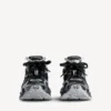 Herren-Sneaker in Schwarz/Silber