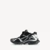 Herren-Sneaker in Schwarz/Silber