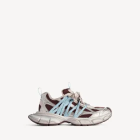 Damen-Sneaker „Interlace“ in 3XL in Braun/Beige/Blau