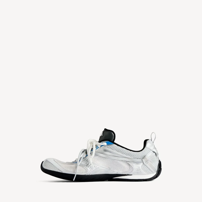 Damen-Sneaker „Radar Gradient Lines“ in Weiß/Grau/Silber/Schwarz/Blau Damen-Sneaker „Radar Gradient Lines“ in Weiß/Grau/Silber/Schwarz/Blau