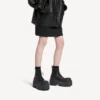 Damen-Stiefeletten „Strike“ mit Plateau in Schwarz Damen-Stiefeletten „Strike“ mit Plateau in Schwarz