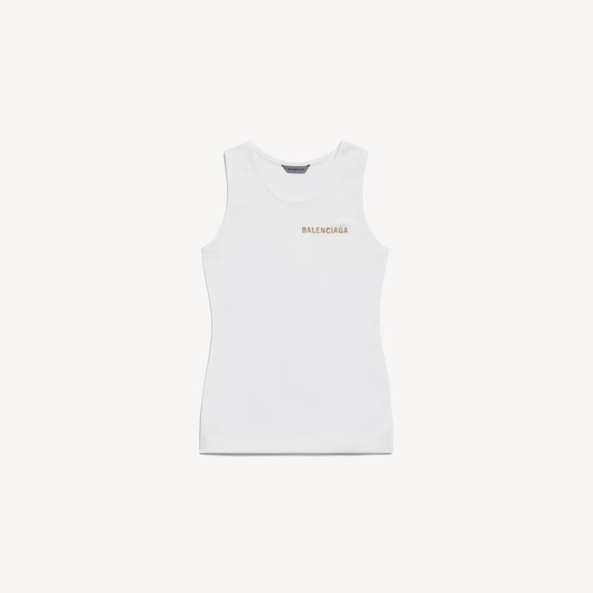 Damen-Tanktop in Weiß Damen-Tanktop in Weiß
