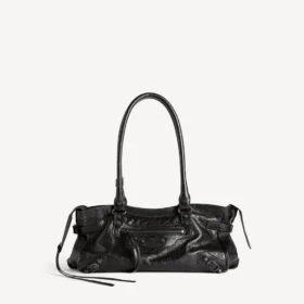 Damen-Tasche „Le City Bag East-West“ in Schwarz