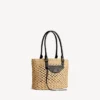 Damen-Tasche „Le City Basket Medium“ in Natur/Schwarz Damen-Tasche „Le City Basket Medium“ in Natur/Schwarz