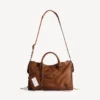 Damen-Tasche „Le City“ in Mittelgröße, Farbe: Karamell Damen-Tasche „Le City“ in Mittelgröße, Farbe: Karamell