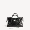 Damen-Tasche „Le City“ in Schwarz, mittelgroß