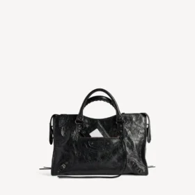Damen-Tasche „Le City“ in Schwarz, mittelgroß